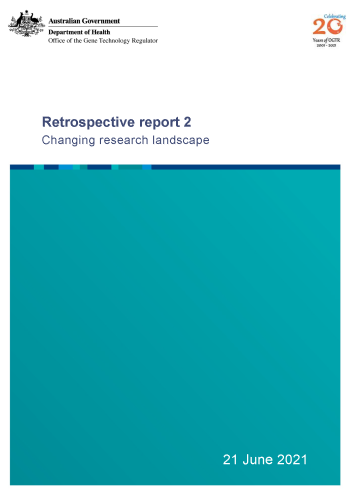 Cover of report