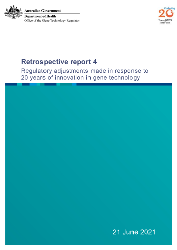 Cover of report